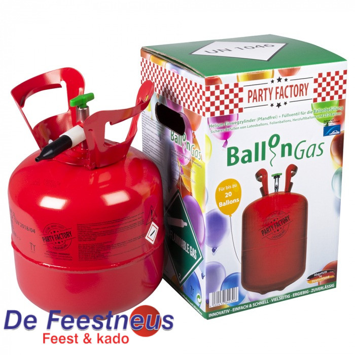 Helium Cilinder Voor Ballonnen De Feestneus Feest En Kado