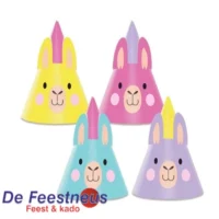hoedjes-llama-party-8st-5347-nl-G