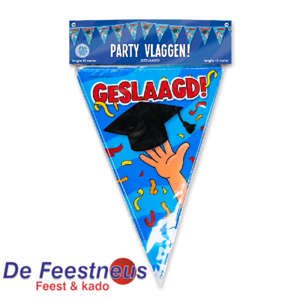 party-vlaggen-geslaagd-school-cartoon-verpakt