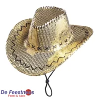 41434010-Cowboyhut-Pailletten-gold-1
