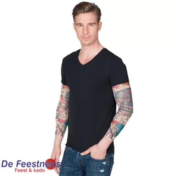 6190406-Halloween-Tattoo-Armstulpen-1