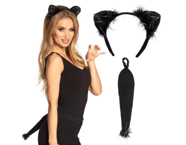 katten-haarband-en-staart