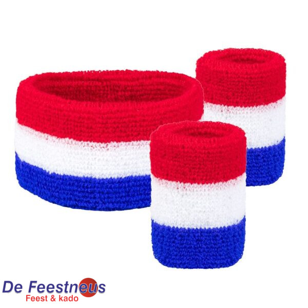 nederland-3-delige-zweetbandset-deoranjeartikelenshop-bo618-or601