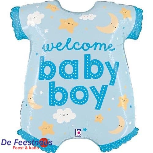 folieballoon-welcome-baby-boy-rompertje-66cm-33004-nl-G1