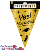 Party flags foil - You did it