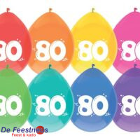 Ballonnen ’’80’’ (30cm, 6st)