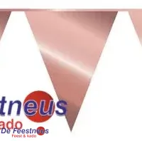 Vlaggenlijn rosé goud 10 m