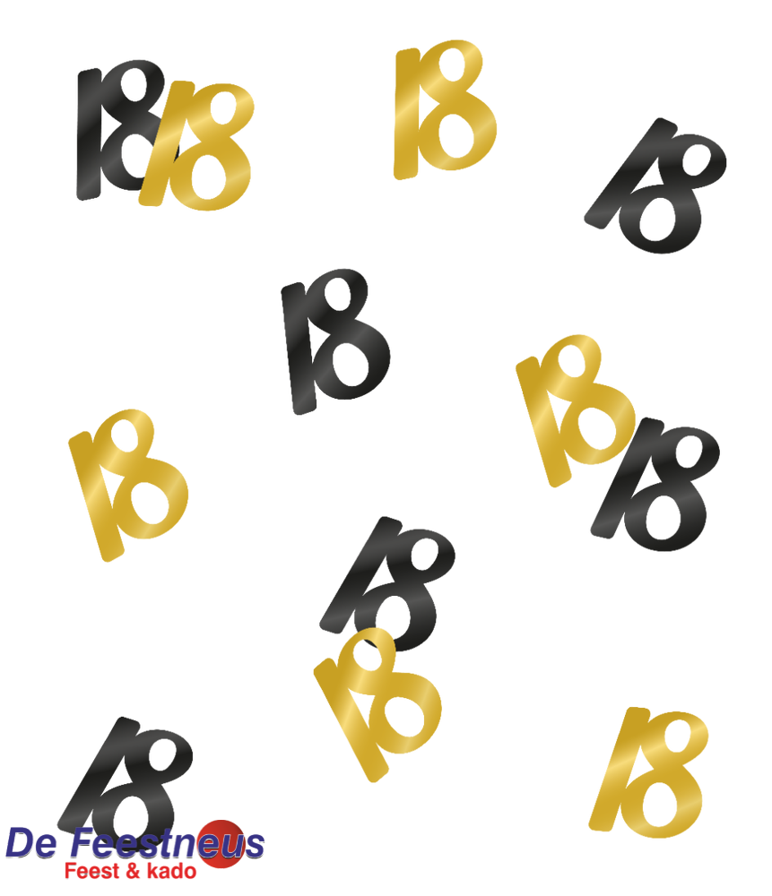 Tafel confetti - 18