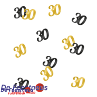 Tafel confetti - 30