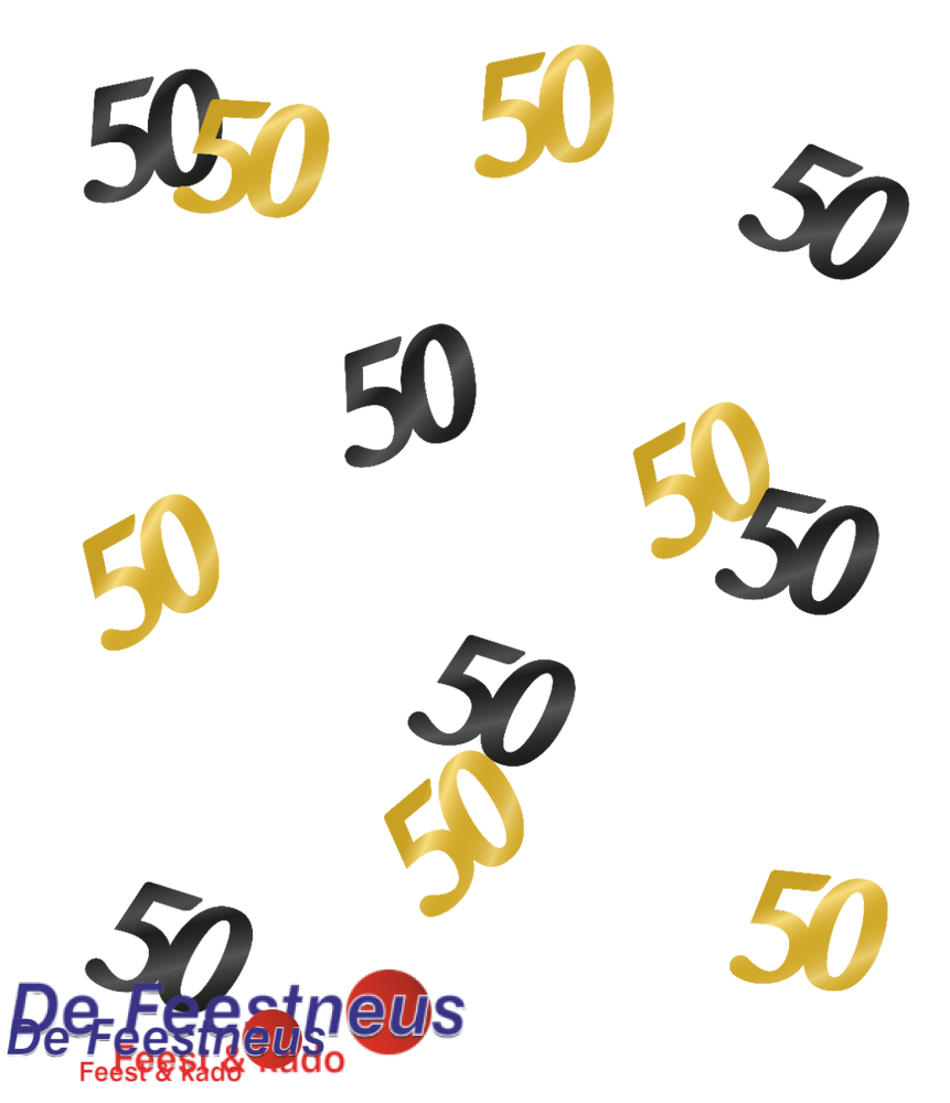 Tafel confetti - 50