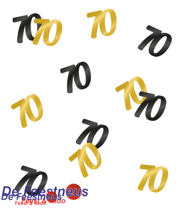 Tafel confetti - 70