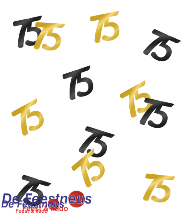 Tafel confetti - 75