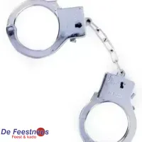 Handboeien plastic zilver