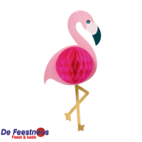 Honingraat Flamingo 52x24cm – Aloha