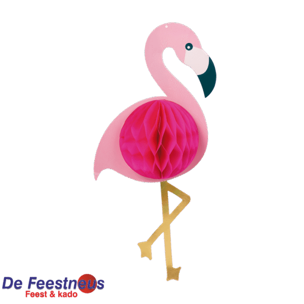 Honingraat Flamingo 52x24cm – Aloha