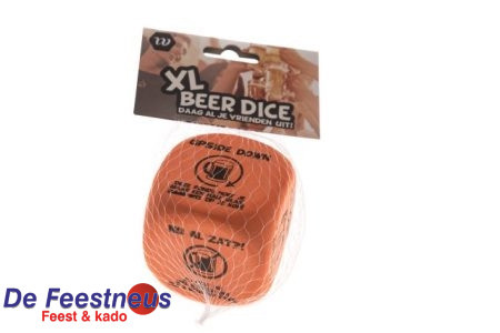 Bier dobbelsteen XL
