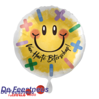 Folieballon – Beterschap Smiley met Pleisters