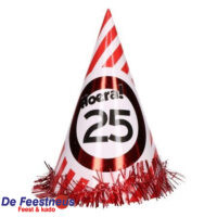 Feesthoedje 25 Jaar
