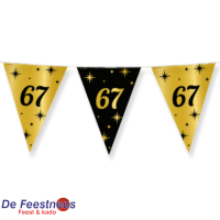 Classy Party flags foil - 67