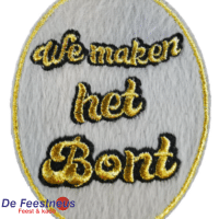 Embleem - We maken het bont