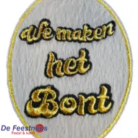 Embleem - We maken het bont