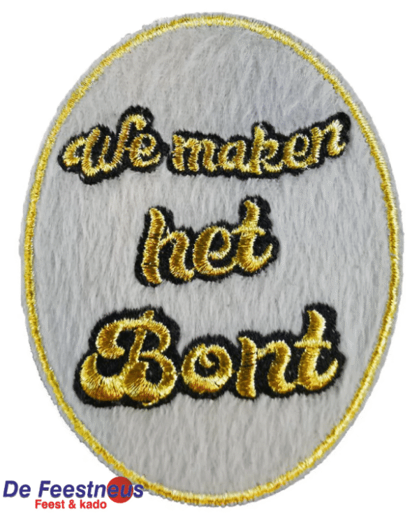 Embleem - We maken het bont