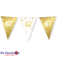 Fancy party flags foil - 67