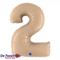 Folieballon ’2’ nude