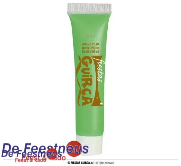 Neon schmink groen 10ml