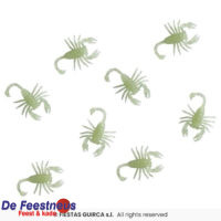 Scorpioen glow in the dark - 8 stuks