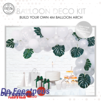 Ballon deco kit - wit