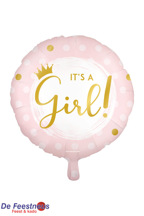 Folie ballon - It's a girl! 18 inch