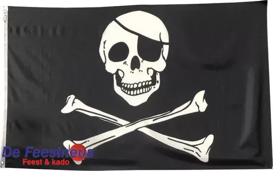 Piratenvlag 90x150 cm