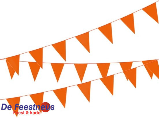 Oranje slinger 10 mtr