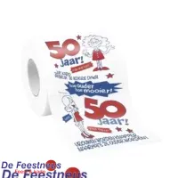 Toiletpapier - 50 jaar vrouw