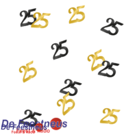 Tafel confetti - 25