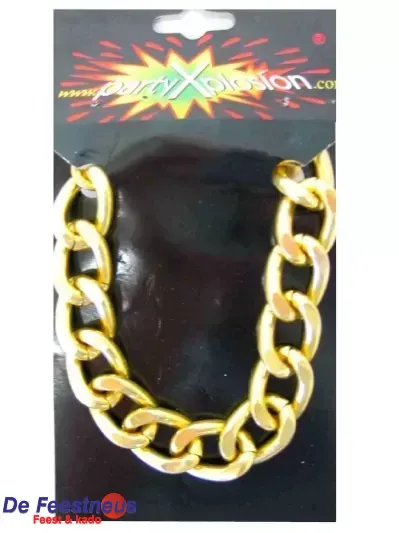 Pooier armband goud grof model