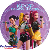 8 papieren borden 20 cm K-POP Demon Hunters