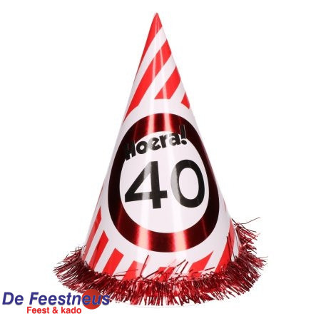 Feesthoedje 40 Jaar