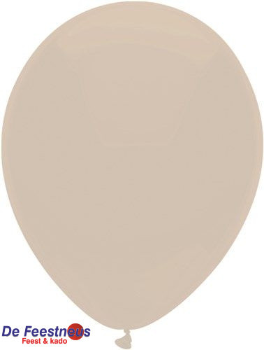 Ballonnen uni beige (Ø30cm, 50st)