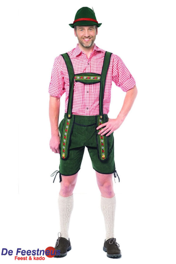 Lederhose Johan Groen Kort