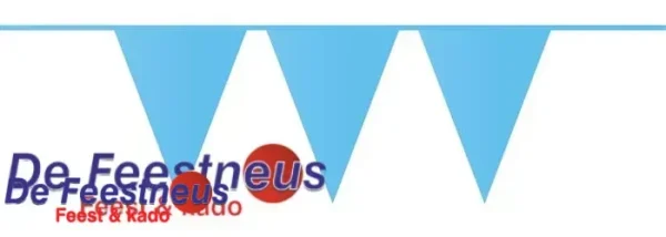 Vlaggenlijn blauw 10 m