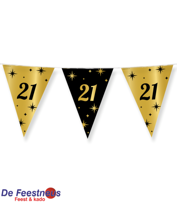 Party flags foil - 21
