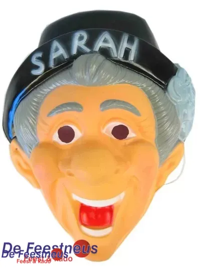 Masker plastic sarah + hoed