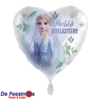 Folieballon Elsa - Hartelijk gefeliciteerd