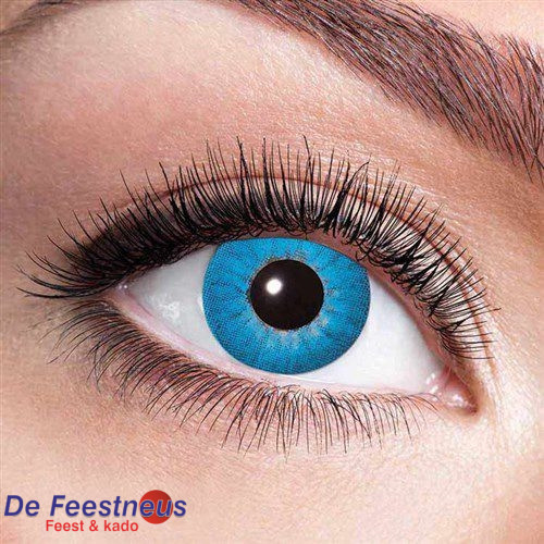 Maandlenzen Electro blue