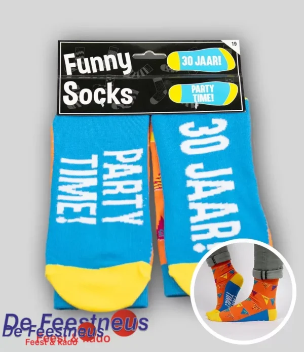 Funny socks - 30 jaar