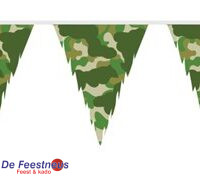 Vlaggenlijn camouflage (10m)
