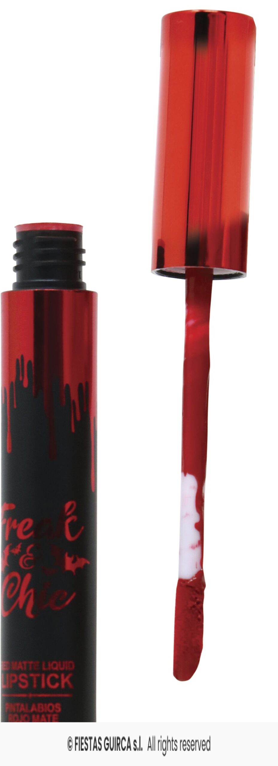 Freak & chique lip glans, mat rood, tiener - Afbeelding 2