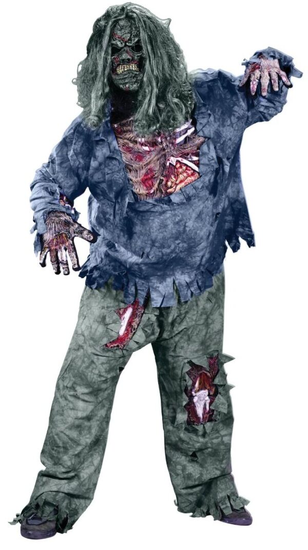 3D Zombie Kostuum - XL/2XL